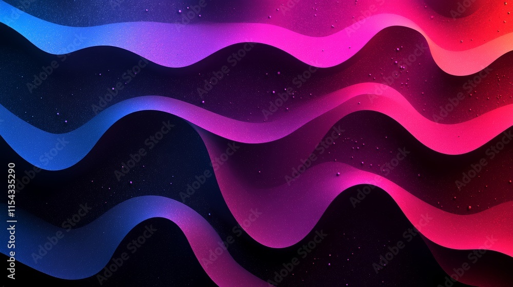 Dark abstract color gradient background with copy space on black grainy texture web banner poster cover design, Generative AI Dark abstract color gradient background with copy space on black grainy texture web banner poster cover design, Generative AI