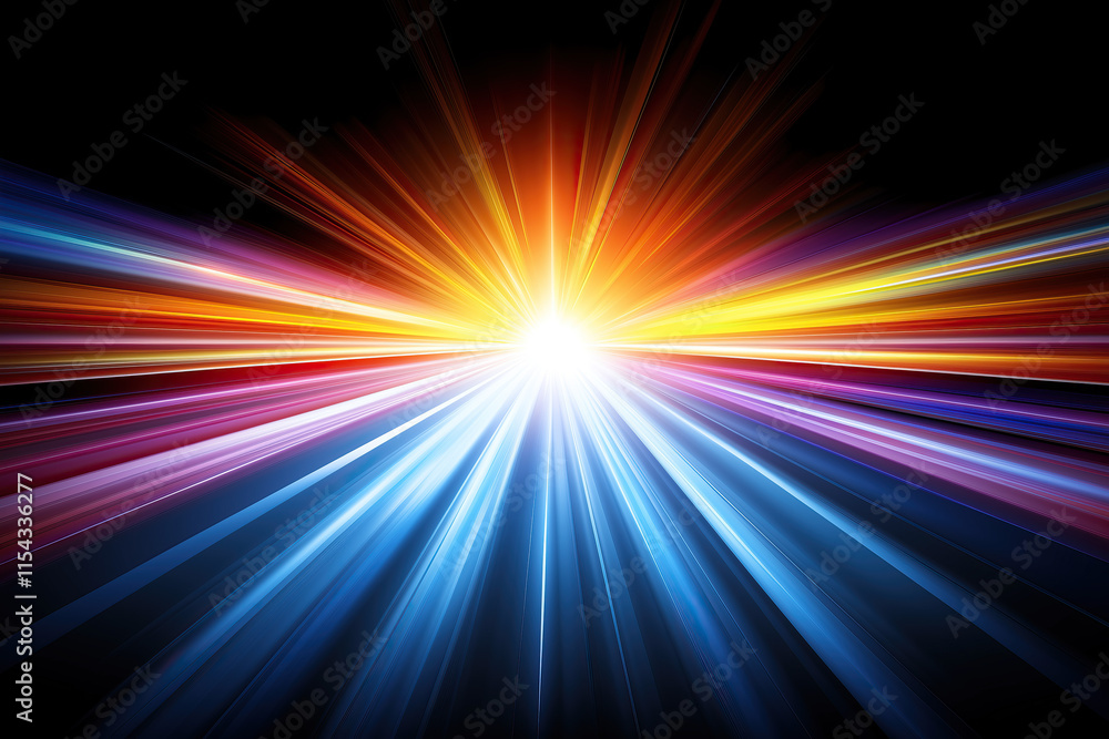 Anstract background of colorful rays Anstract background of colorful rays