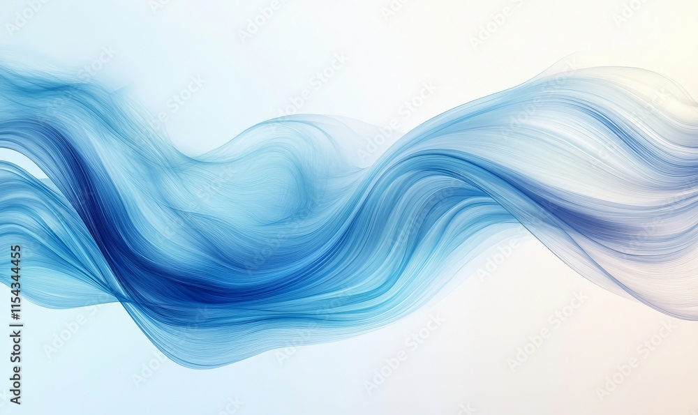 abstract blue background, Generative AI abstract blue background, Generative AI