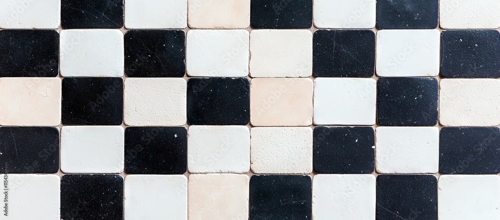 Seamless background of a white and black ceramic tile pattern texture. Seamless background of a white and black ceramic tile pattern texture.
