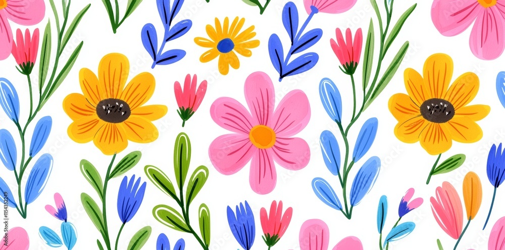 A continuous Indian bohemian floral design for textile printing, featuring traditional Indian, boho, and floral elements in a seamless pattern. A continuous Indian bohemian floral design for textile printing, featuring traditional Indian, boho, and floral elements in a seamless pattern.
