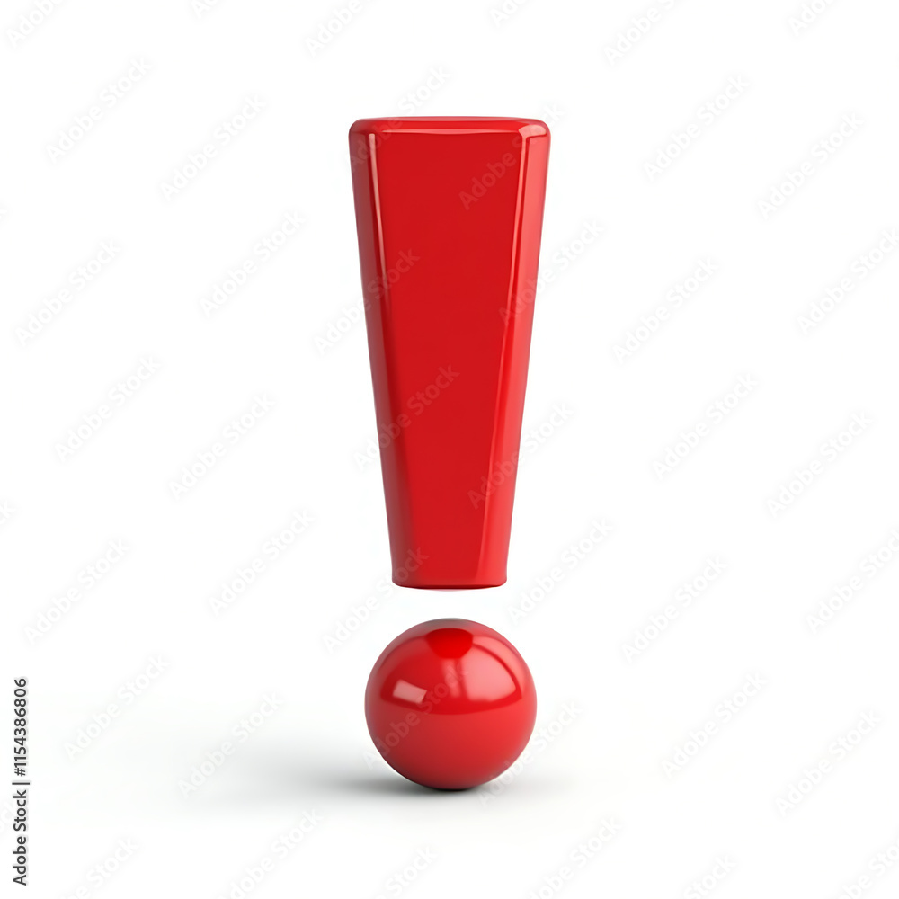 exclamation mark mockup for dynamic and attention-grabbing designs exclamation mark mockup for dynamic and attention-grabbing designs