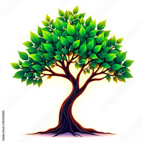 tree with green leaves