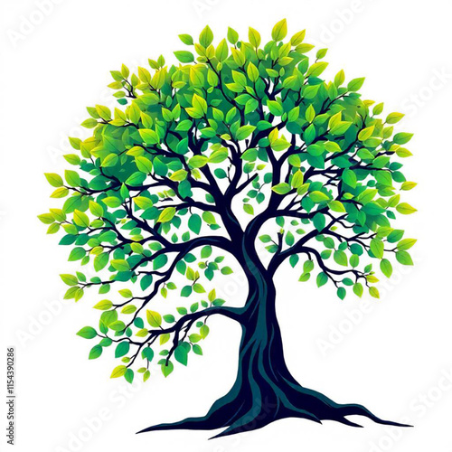 tree with green leaves