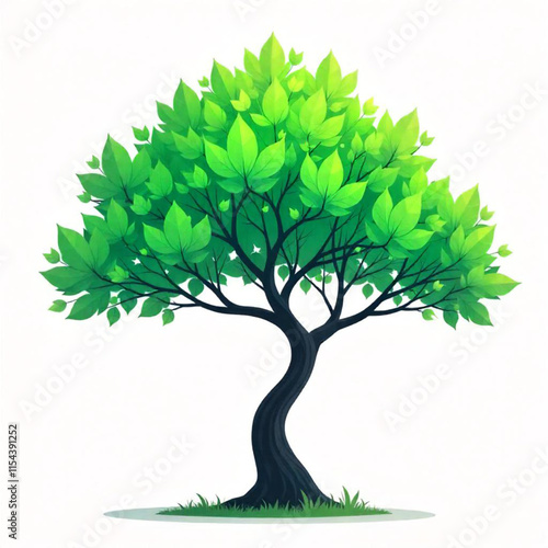 tree with leaves