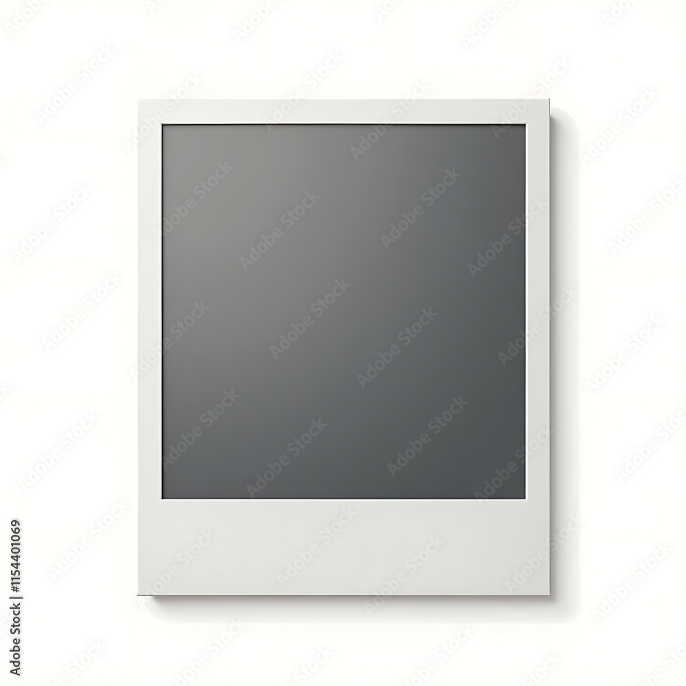 blank polaroid isolated on white blank polaroid isolated on white
