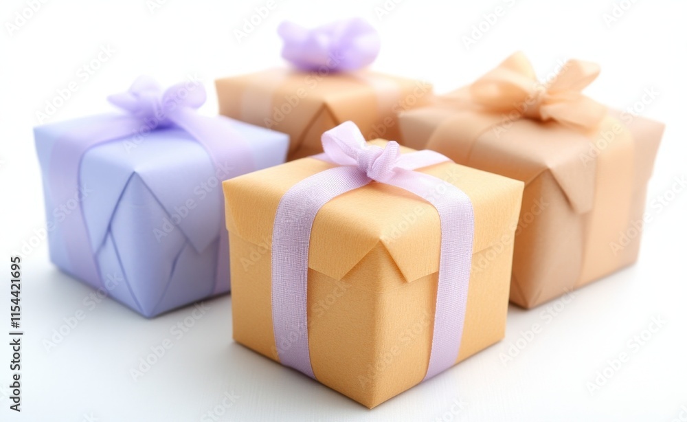 Obraz premium gift box with ribbon