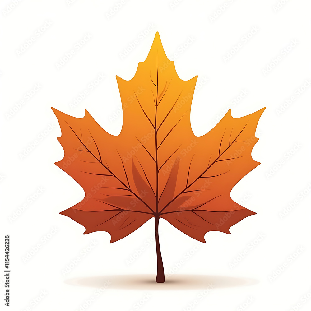 Obraz premium autumn maple leaf