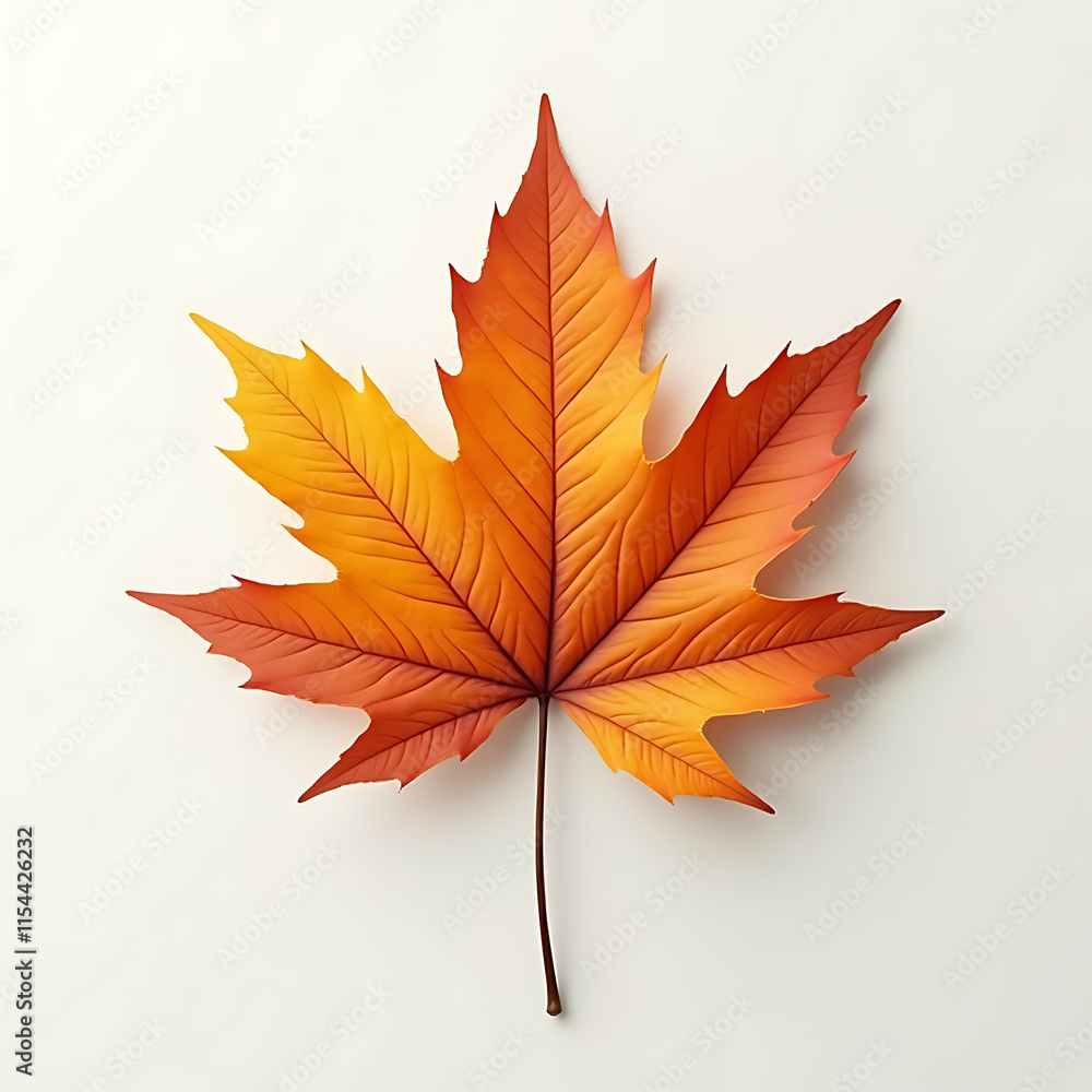 Fototapeta premium autumn maple leaf