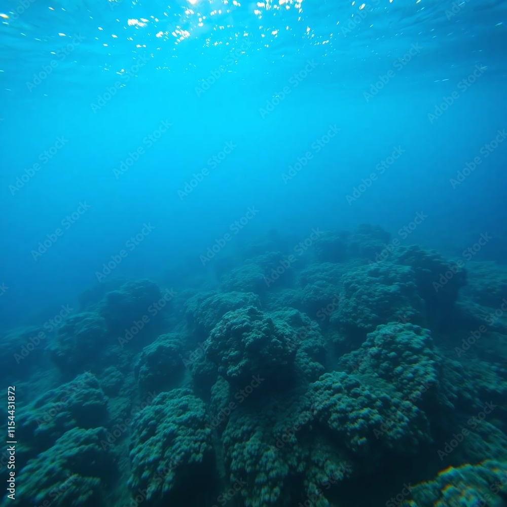 Fototapeta premium view of a reef, underwater, sea, ocean