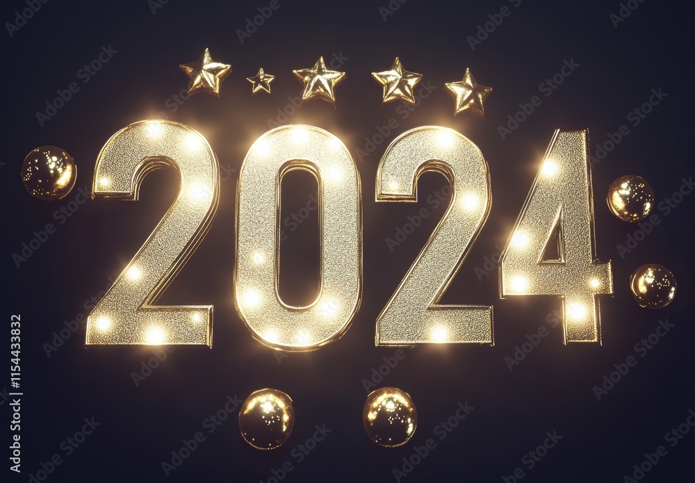 Wishing you a Happy New Year 2020 on a dark background with golden elements. Wishing you a Happy New Year 2020 on a dark background with golden elements.