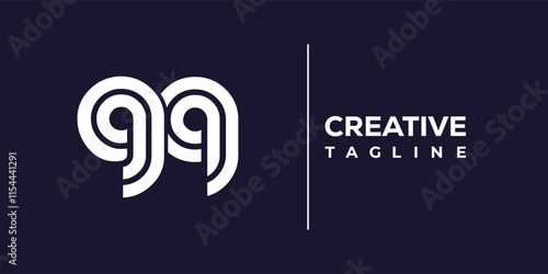 Q and Q logo design. QQ abstract Letters Logo Monogram. This logo design is the process of creating a visual symbol that represents a brand, company, or individual.