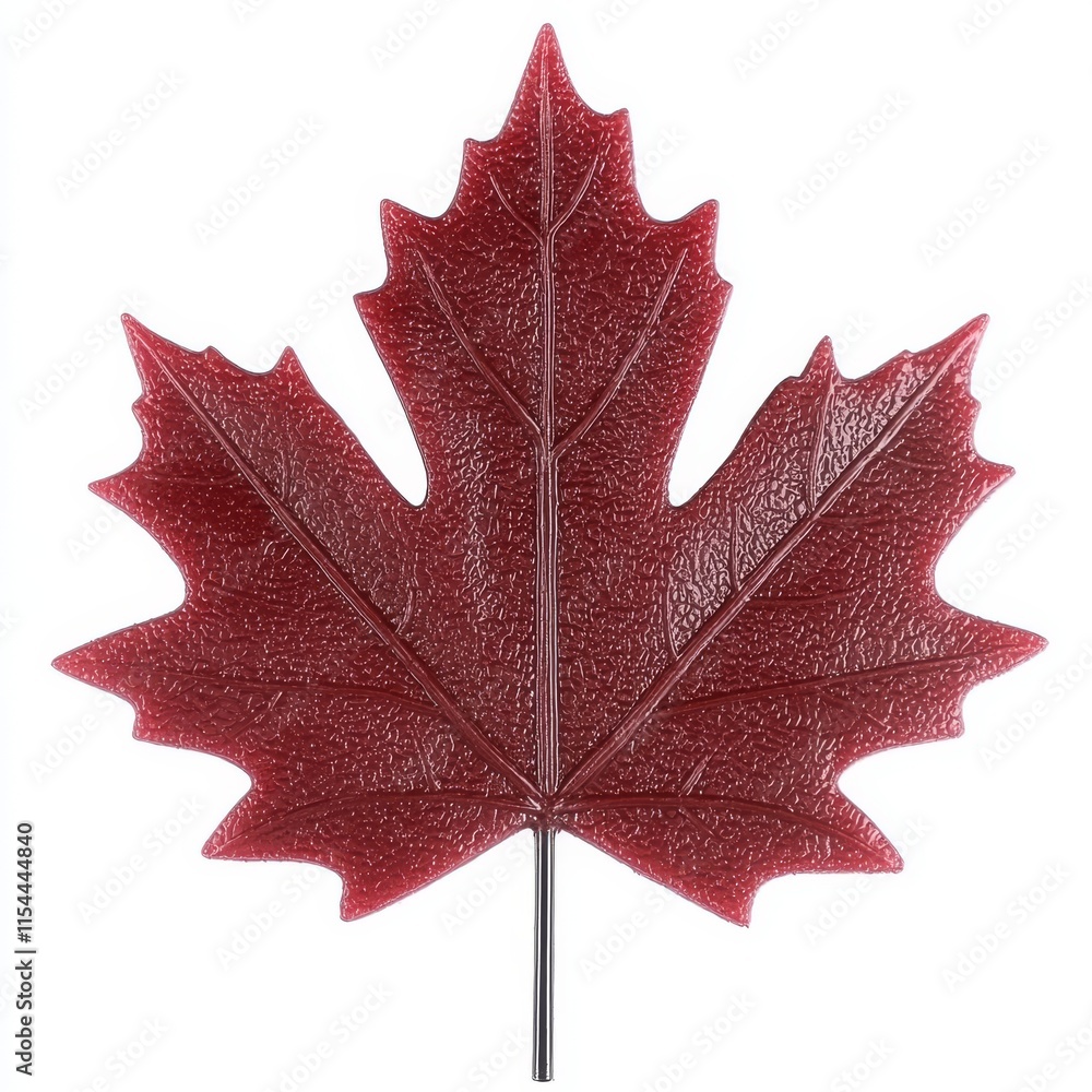 Naklejka premium maple leaf isolated