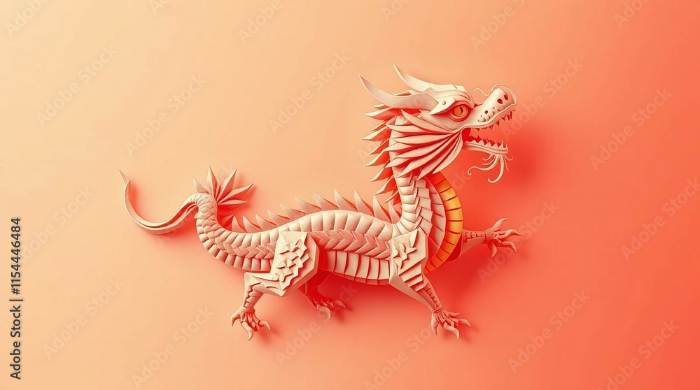 Naklejka premium chinese dragon