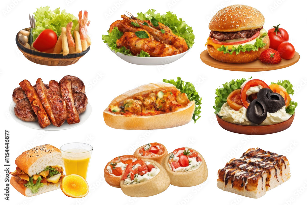 Delicious Food with Transparent Object: A Visual Guide Delicious Food with Transparent Object: A Visual Guide