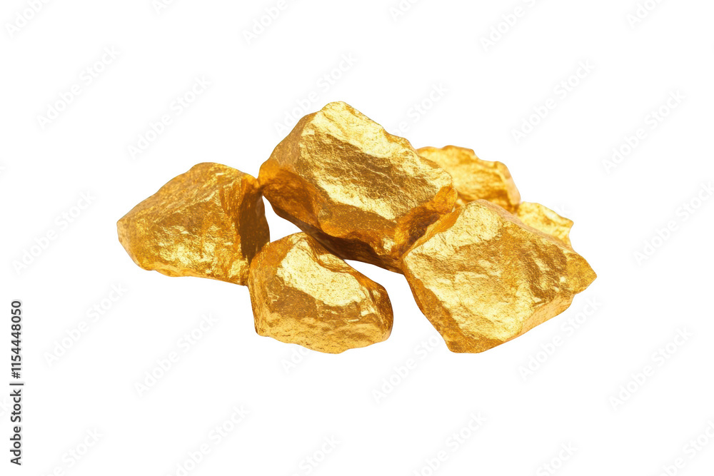 Gold Nugget Rocks, a Precious and Shiny Transparency in Nature Gold Nugget Rocks, a Precious and Shiny Transparency in Nature