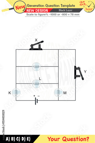 Physics, Physical concepts, High school, middle school, exam question template, numerical lessons, verbal lessons, Next generation problems, for teachers, editable, black layer, eps