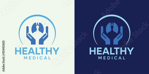 Medicine Caduceus pharmacy hospital clinic cross logo template design