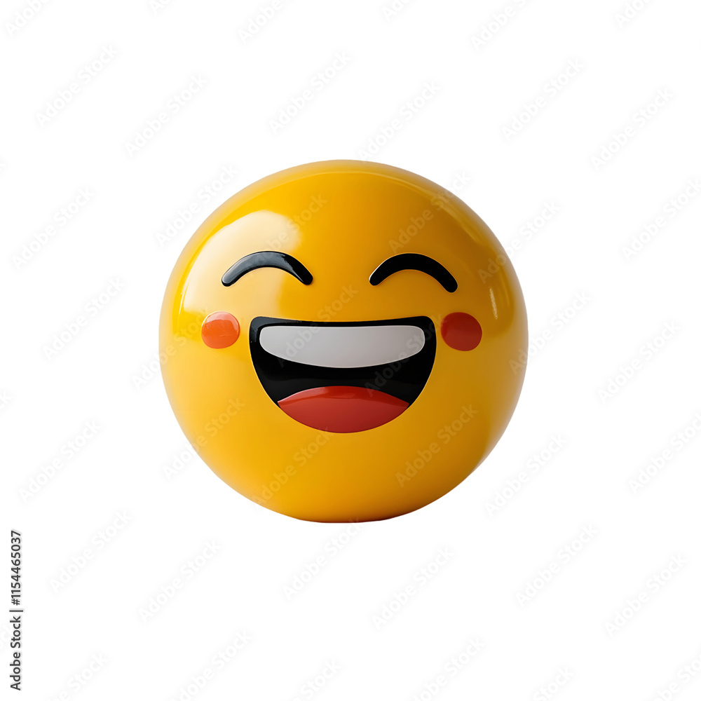Yellow smiley face with a tongue sticking out Yellow smiley face with a tongue sticking out