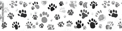 Cat paw print