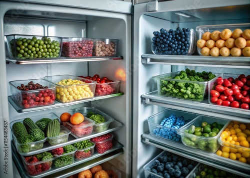 Wallpaper Mural Preserve frozen fruits & veggies efficiently. Maximize healthy eating with smart freezer organization. Torontodigital.ca