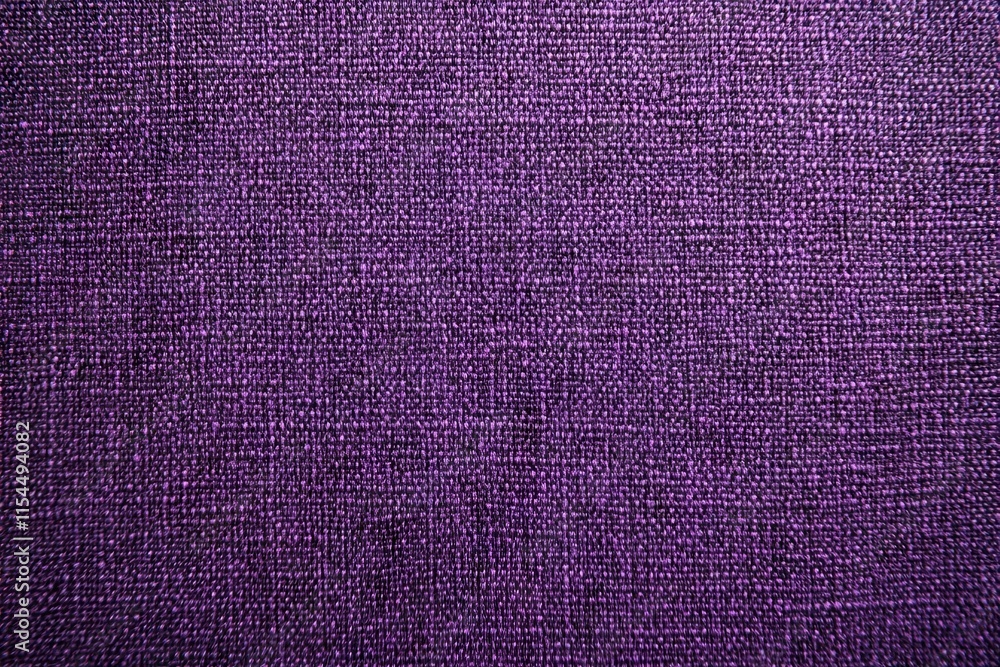 Fototapeta premium Deep Purple Textured Fabric Background, Close-Up View of a Rich, Luxurious Textile