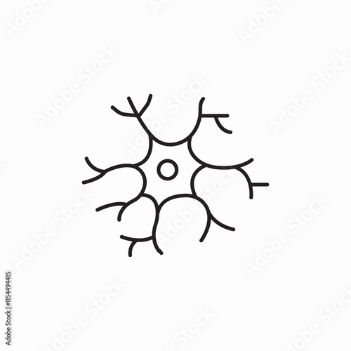 nervous system icon sign vector