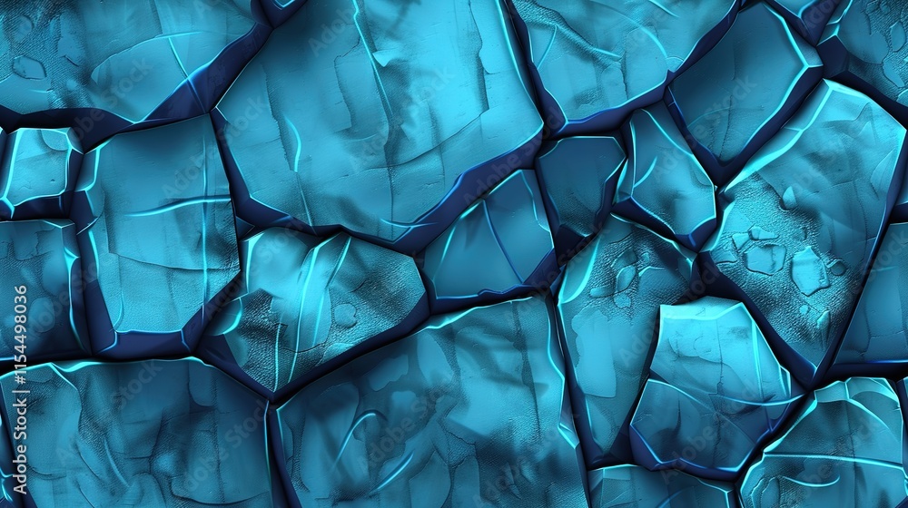 Blue Rock texture holographic fantasy texture Blue Rock texture holographic fantasy texture
