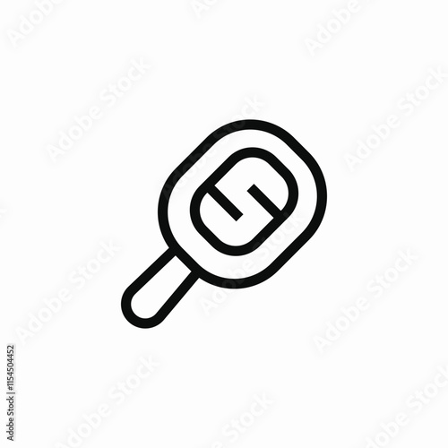 groom brush icon sign vector