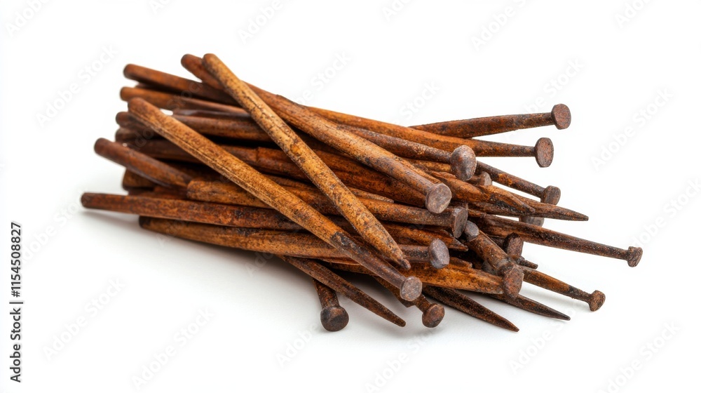 Cinnamon Sticks on White Background Cinnamon Sticks on White Background