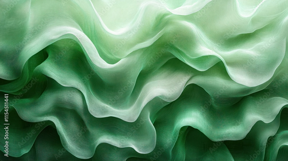 Abstract green fabric texture. Abstract green fabric texture.