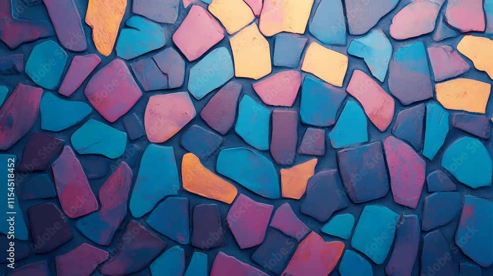 Textured background of mosaicism surface. Mosaicism. Illustration Textured background of mosaicism surface. Mosaicism. Illustration