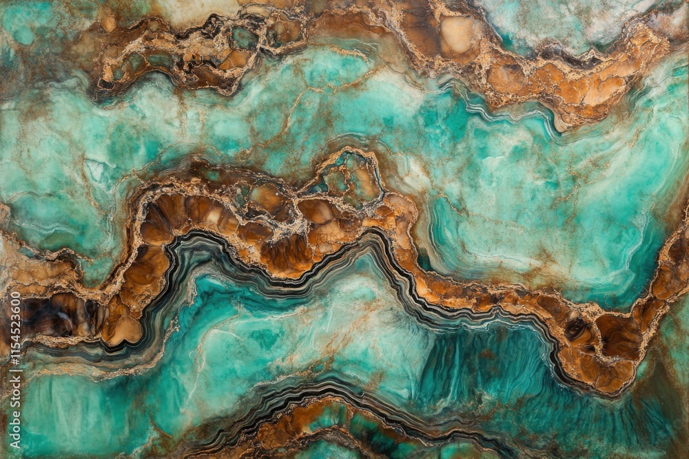 River deltas in aerial abstraction, turquoise and earth brown, atmospheric diffusion River deltas in aerial abstraction, turquoise and earth brown, atmospheric diffusion