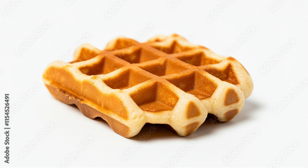 Waffle dessert with golden crisp texture and soft interior for sweet treats and breakfast options Waffle dessert with golden crisp texture and soft interior for sweet treats and breakfast options