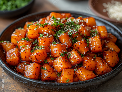  gochujang glazed carrots photo