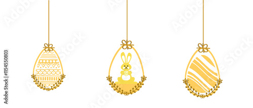 Eggs ester - gold eggs