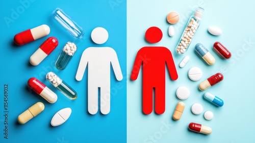 Gender Health Gap: Conceptual Representation of Medications and Gender Differences