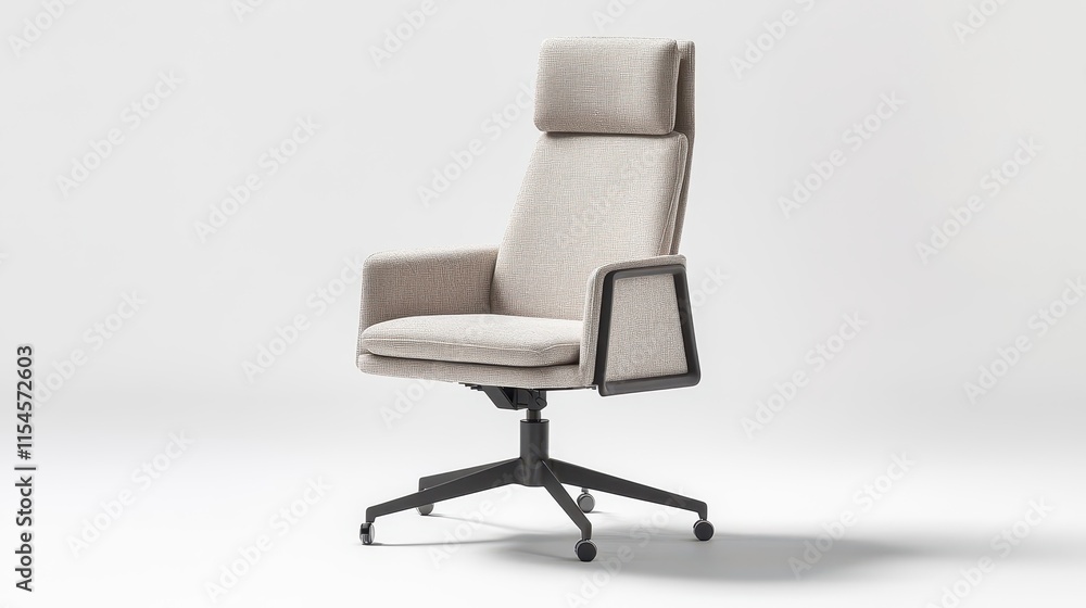 Modern Adjustable Task Chair with Soft Upholstery Modern Adjustable Task Chair with Soft Upholstery