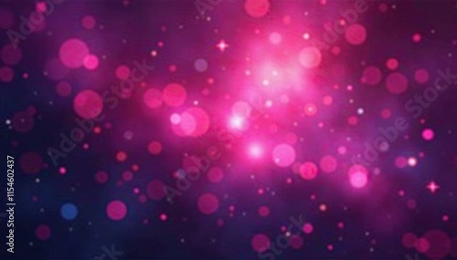 Cosmic pink blur background with bokeh effect, bokeh, darkness