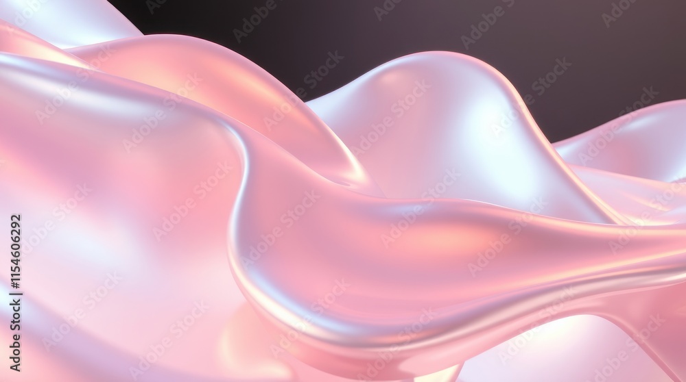 Abstract flowing shapes in soft pastel colors create a smooth, serene visual effect. Abstract flowing shapes in soft pastel colors create a smooth, serene visual effect.