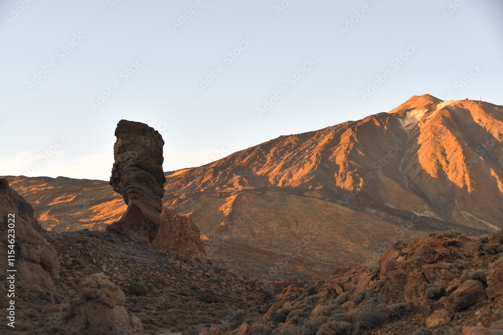 Naklejka premium El Teide national park,Tenerife,Canary Islands.Spain 