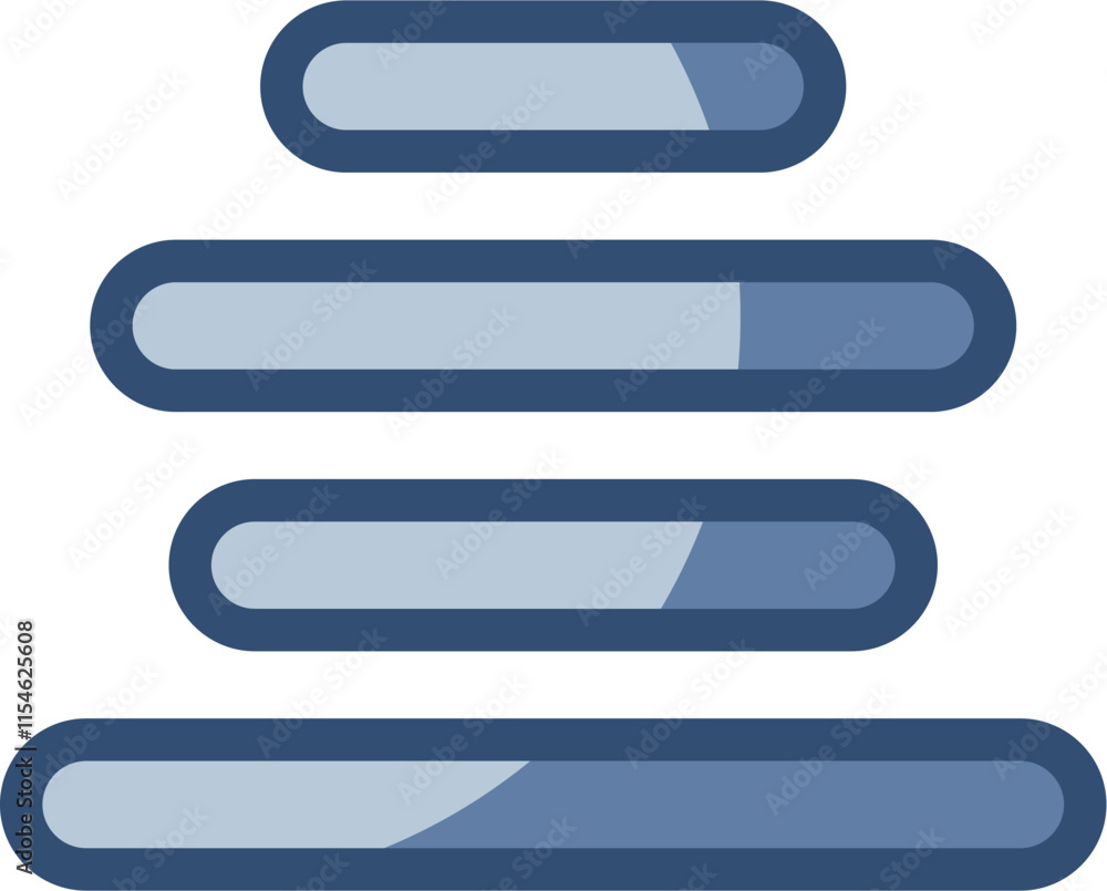 center line icon, transparent background. replaceable blue color design center line icon, transparent background. replaceable blue color design