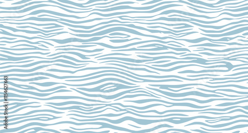 Seamless wave pattern with thin lines, Seamless pattern with blue waves. Abstract light blue background with seamless wave pattern. water