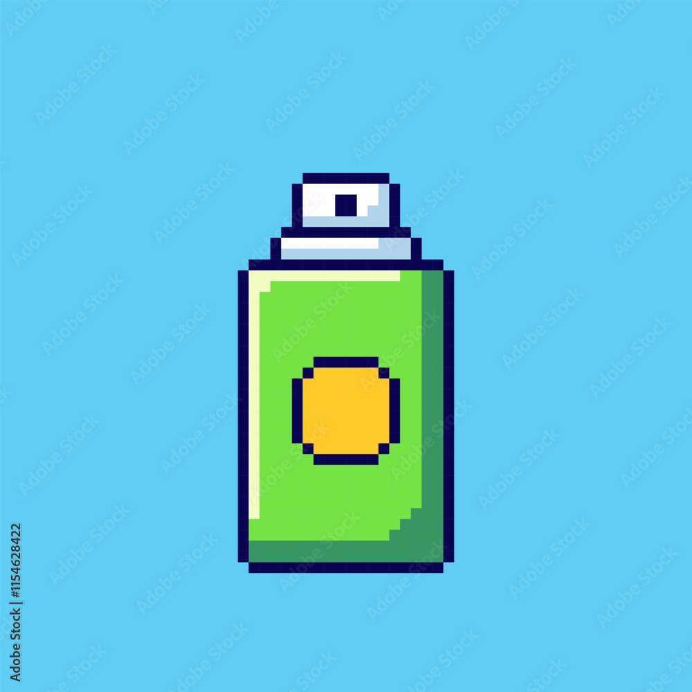 Pixel art Spray Can game asset design Pixel art Spray Can game asset design