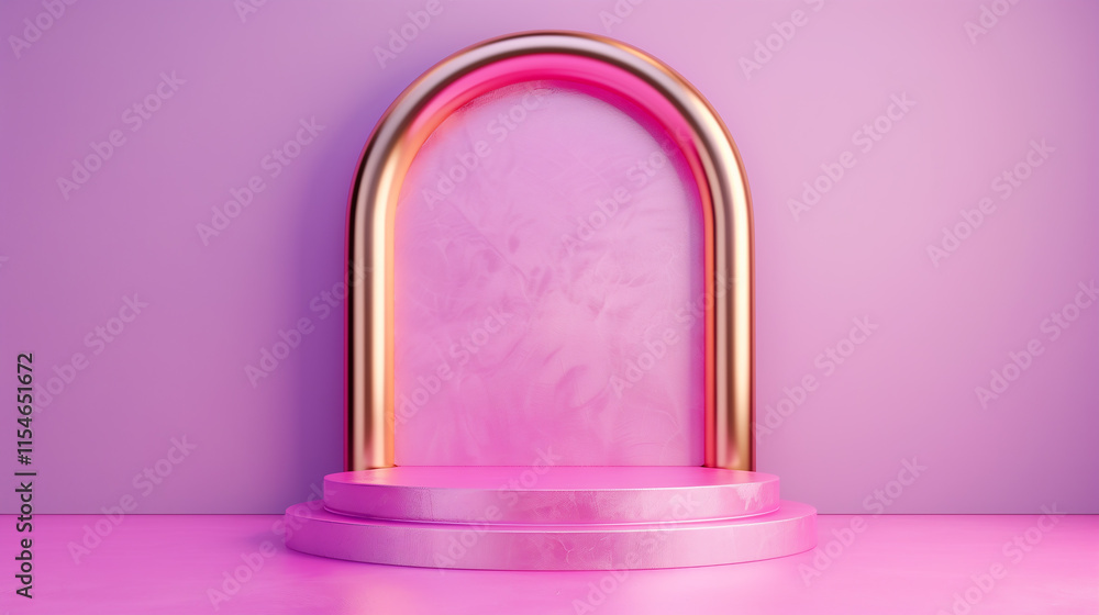 Display Podium on Purple and Golden Background
Display Podium on Purple and Golden Background
