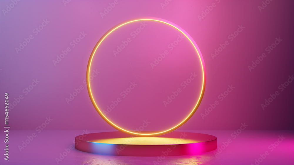 Display Podium on Purple and Golden Background
Display Podium on Purple and Golden Background