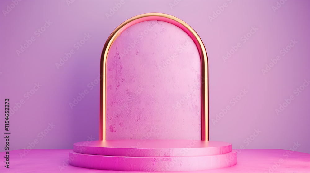 Display Podium on Purple and Golden Background
Display Podium on Purple and Golden Background