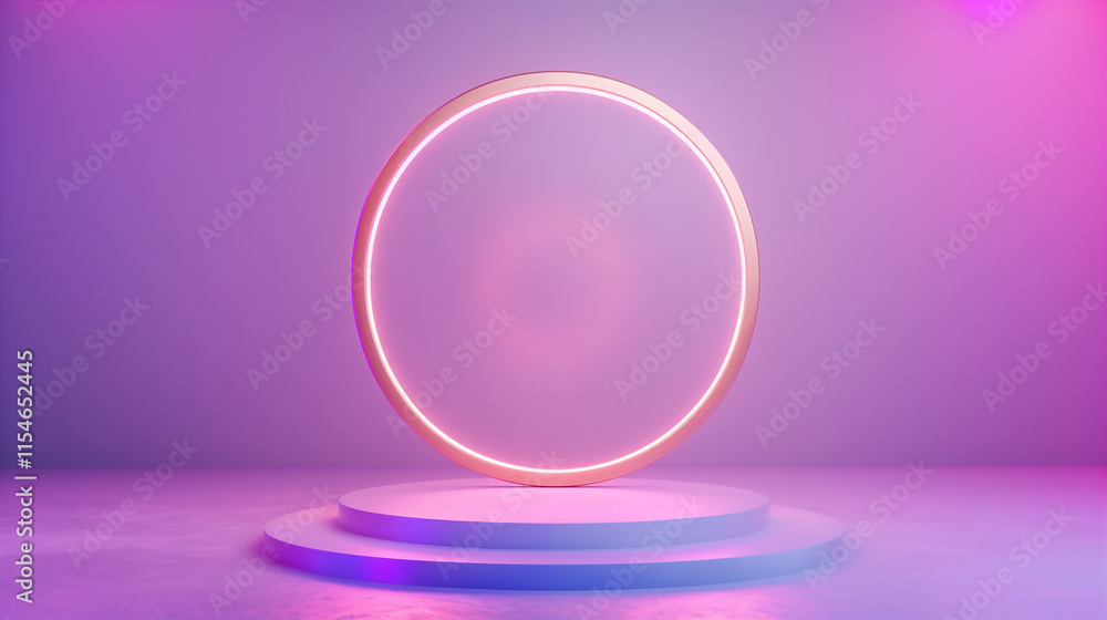 Display Podium on Purple and Golden Background
Display Podium on Purple and Golden Background