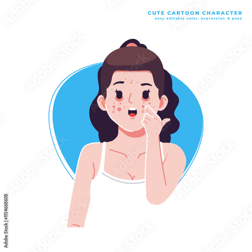 face wash, skin care treatment, dermatology, skin problems, skin care beauty, skin care, treatment, facial, cartoon, character, clip art, cute, flat design people, illustration, people, png, vector, 