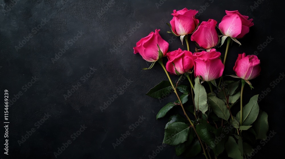 Valentine's Day or Wedding Background with Beautiful Roses. Concept for a romantic party invitation or love message. Premium and luxurious Ai-Generative.
Valentine's Day or Wedding Background with Beautiful Roses. Concept for a romantic party invitation or love message. Premium and luxurious Ai-Generative.